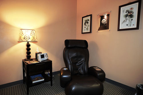 Recovery area at Periodontal Surgical Arts.